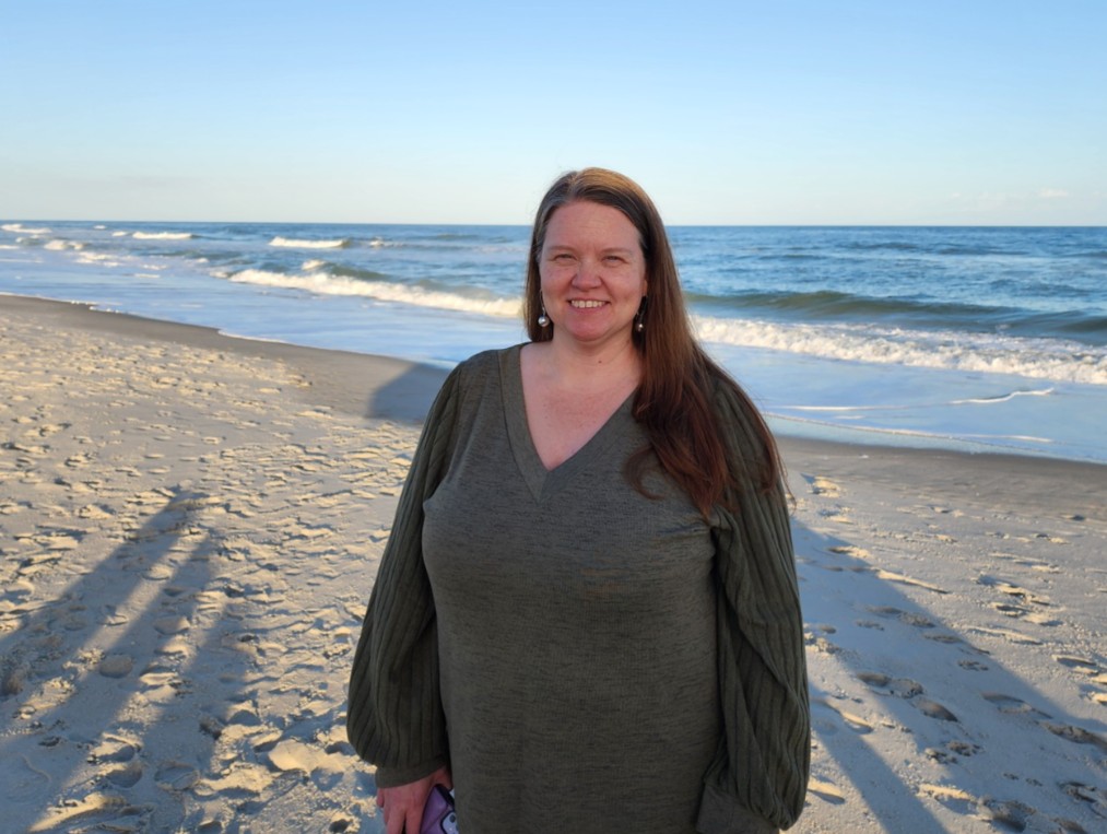 Staff member Amanda Gaskins 